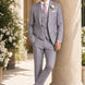 Slate Citadel - Light Grey Essential 3-Piece Suit