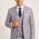 Slate Citadel - Light Grey Essential 3-Piece Suit