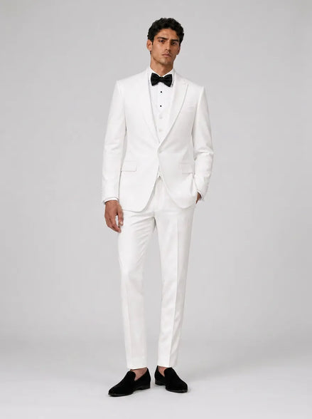 Alba Citadel - Pristine White Essential 3-Piece Suit