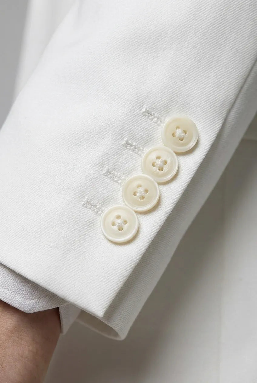 Alba Citadel - Pristine White Essential 3-Piece Suit