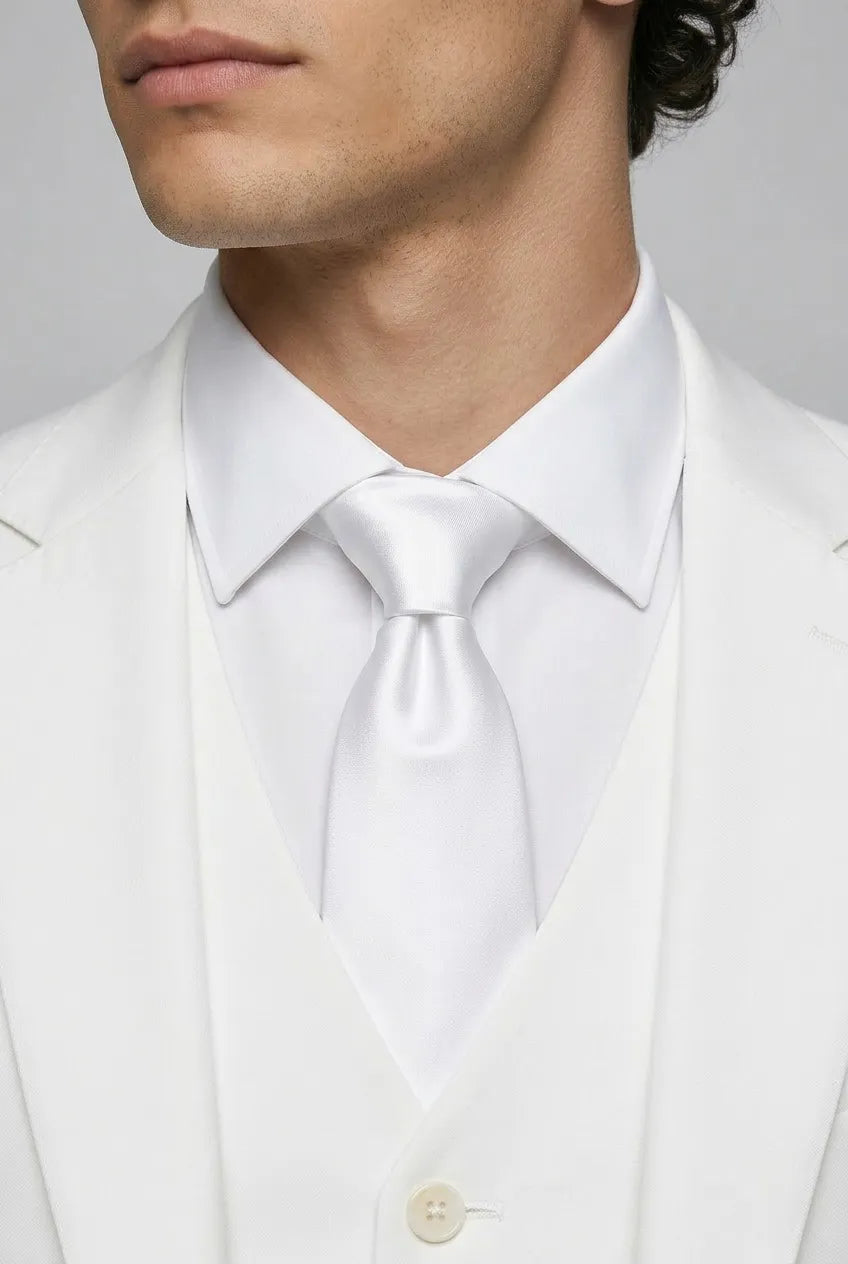 Alba Citadel - Pristine White Essential 3-Piece Suit