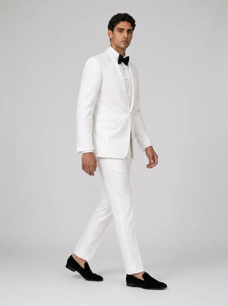 Alba Citadel - Pristine White Essential 3-Piece Suit