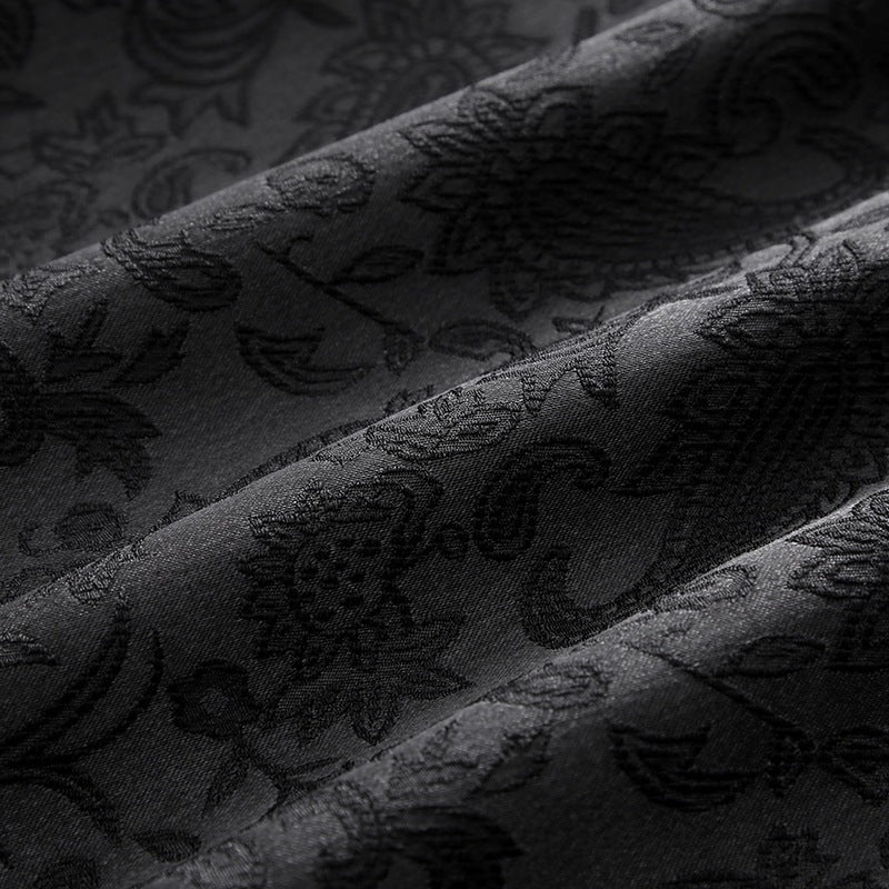 Double Breasted Black Tuxedo fabric