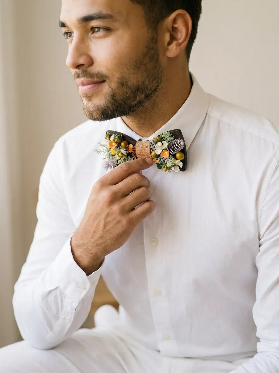 Eden Edition - Exclusive Hand-Crafted Botanical Bow Tie
