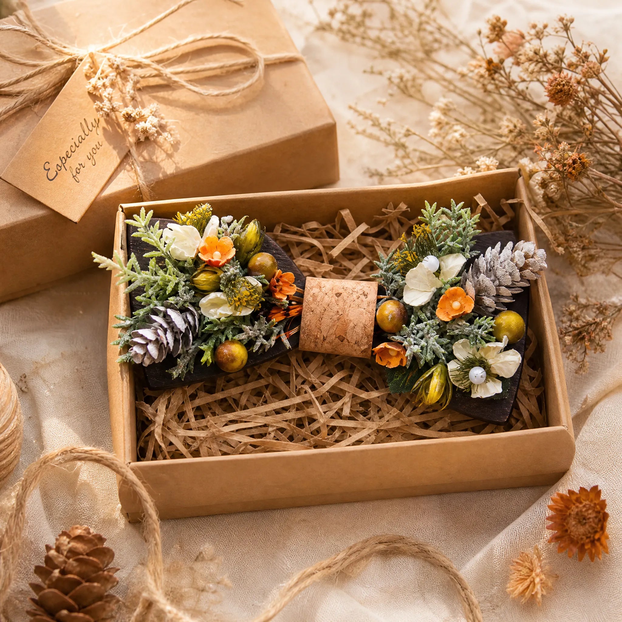 Eden Edition - Exclusive Hand-Crafted Botanical Bow Tie