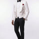 Pearl Symphony - White Pearl & Crystal Shawl 3-Piece Tuxedo