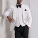 Pearl Symphony - White Pearl & Crystal Shawl 3-Piece Tuxedo