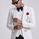 Pearl Symphony - White Pearl & Crystal Shawl 3-Piece Tuxedo