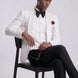 Pearl Symphony - White Pearl & Crystal Shawl 3-Piece Tuxedo