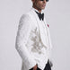 Pearl Symphony - White Pearl & Crystal Shawl 3-Piece Tuxedo