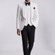 Pearl Symphony - White Pearl & Crystal Shawl 3-Piece Tuxedo