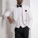 Pearl Symphony - White Pearl & Crystal Shawl 3-Piece Tuxedo