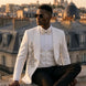 Pearl Symphony - White Pearl & Crystal Shawl 3-Piece Tuxedo