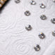 Platinum Imperial - White Gold Rose Jacquard Shawl 3-Piece Tuxedo