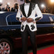 Arctic Vanguard - White & Black Wing Beaded 3-Piece Tuxedo