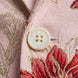 Crimson Twilight Bloom - Dusty Rose Floral Resort Blazer