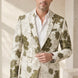Olive Riviera Serenity - Green Floral Resort Blazer
