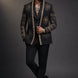Aten Pharaoh - Black & Gold Sunburst Crystal Dinner Jacket