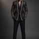Aten Pharaoh - Black & Gold Sunburst Crystal Dinner Jacket