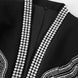 Midnight Aegis - Black & Silver Crystal Wing Dinner Jacket