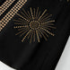 Aten Pharaoh black dinner jacket with gold sunburst crystal detailing - product view 26