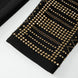 Aten Pharaoh black dinner jacket with gold sunburst crystal detailing - product view 28
