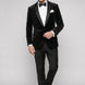 Raven Royale - Black Velvet Shawl Collar Tuxedo Jacket
