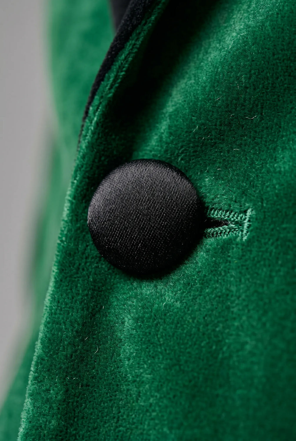Viridian Royale - Emerald Green Velvet Shawl Collar Tuxedo Jacket - product view 14 | Nevo Suit