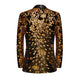 Oriel Crest - Gold Plume Sequin Statement Jacket