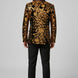 Oriel Crest - Gold Plume Sequin Statement Jacket