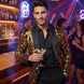 Oriel Crest - Gold Plume Sequin Statement Jacket