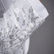 Selene Crest - White Plume Sequin Statement Jacket