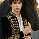 Magnus Regalia - Gold Braided Velvet 2-Piece Tuxedo