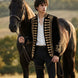 Magnus Regalia - Gold Braided Velvet 2-Piece Tuxedo