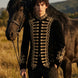 Magnus Regalia - Gold Braided Velvet 2-Piece Tuxedo