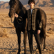 Magnus Regalia - Gold Braided Velvet 2-Piece Tuxedo
