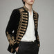 Magnus Regalia - Gold Braided Velvet 2-Piece Tuxedo