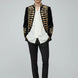 Magnus Regalia - Gold Braided Velvet 2-Piece Tuxedo