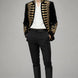 Magnus Regalia - Gold Braided Velvet 2-Piece Tuxedo