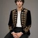 Magnus Regalia - Gold Braided Velvet 2-Piece Tuxedo