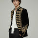 Magnus Regalia - Gold Braided Velvet 2-Piece Tuxedo