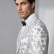 Polaris Solstice - White Diamond Lattice Sequin Jacket