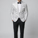 Polaris Solstice - White Diamond Lattice Sequin Jacket