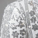 Polaris Solstice - White Diamond Lattice Sequin Jacket