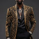 Gilded Pharaoh - Obsidian & Gold Imperial Crystal Dinner Jacket