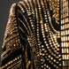 Gilded Pharaoh - Obsidian & Gold Imperial Crystal Dinner Jacket