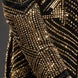 Gilded Pharaoh - Obsidian & Gold Imperial Crystal Dinner Jacket