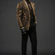 Gilded Pharaoh - Obsidian & Gold Imperial Crystal Dinner Jacket