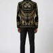 Helius Insignia - Gold Scroll Embroidered Velvet Jacket