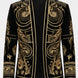 Helius Insignia - Gold Scroll Embroidered Velvet Jacket
